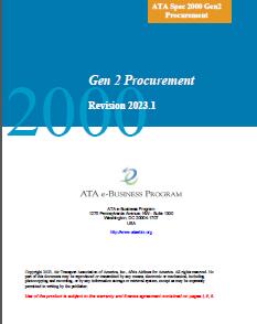 ATA Spec 2000 Gen 2 Procurement 2024 - Click Image to Close